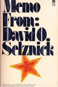 Книга Memo From: David O. Selznick