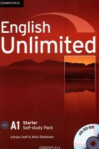Книга English Unlimited: Level A1: Self-study Pack (+ DVD-ROM)