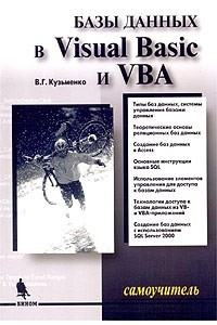 Книга Базы данных в Visual Basic и VBA. Самоучитель