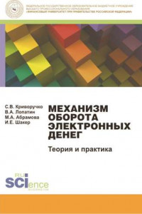 Книга Механизм оборота электронных денег. Теория и практика