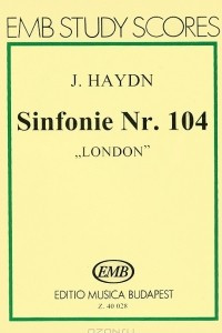 Книга J. Haydn: Sinfonie Nr. 104: 