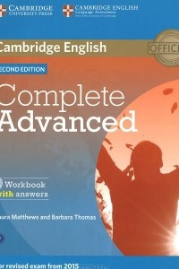 Книга Complete Advanced: Workbook with Answers