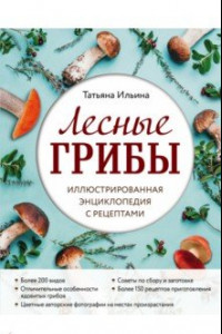 Книга Лесные грибы. Иллюстр.энциклопедия с рецептами