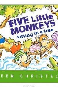 Книга Five Little Monkeys Sitting in a Tree