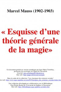 Книга Esquisse d'une theorie generale de la magie