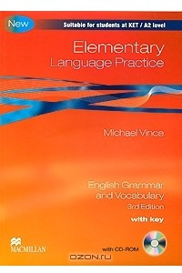 Книга Elementary Language Practice: With Key: English Grammar and Vocabulary