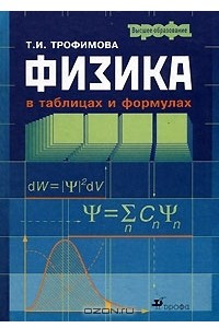 Книга Физика в таблицах и формулах