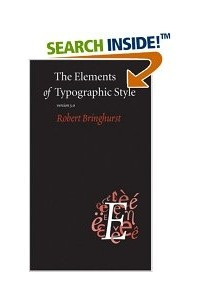 Книга The Elements of Typographic Style