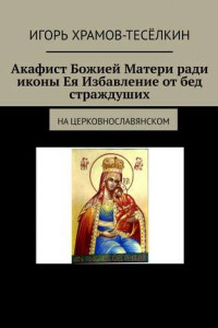 Книга Акафист Божией Матери ради иконы Ея Избавление от бед страждуших. На церковнославянском