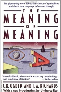 Книга The Meaning of Meaning: A Study of the Influence of Language upon Thought and of the Science of Symbolism