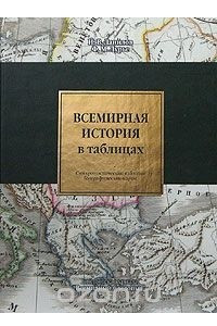 Книга Всемирная история в таблицах: синхронистические таблицы, географические карты