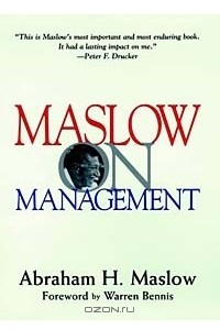 Книга Maslow on Management