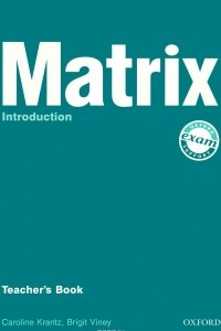 Книга Matrix: Introduction: Teacher's Book