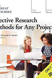 Книга Effective Research Methods for Any Project