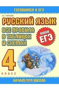 Книга Русский язык. Все правила в таблицах и схемах. 4 класс