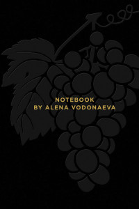 Книга Алена Водонаева. Блокнот Beauty & Business BLACK (твердый переплет, 136x218)