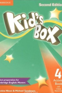 Книга Kid's Box 4: Activity Book with Online Workbook