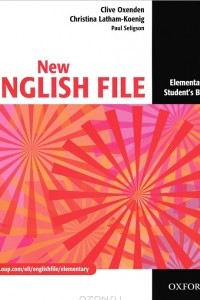 Книга New English File: Elementary: Student's Book