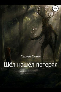 Книга Шёл нашёл потерял